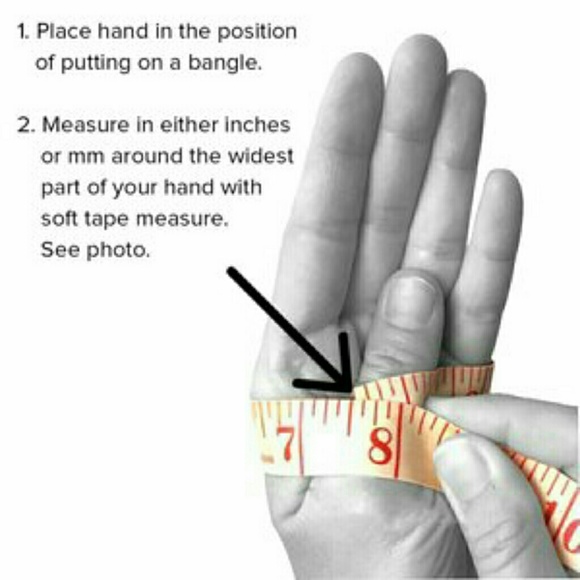 14k GF Blk & WHT hebrew cone shell bangle - Picture 2 of 2